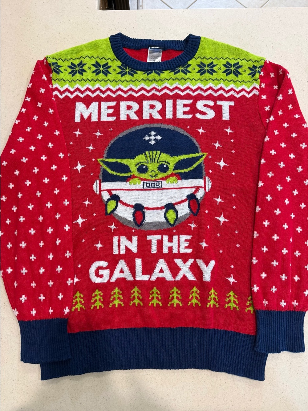 Star Wars  'Merriest in the Galaxy' Crewneck Sweater